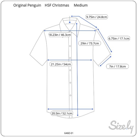 . Original Penguin Heritage Slim Fit Christmas Shirt - Picture 8 of 9